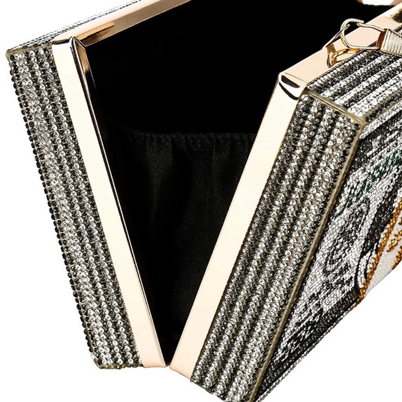 Money Stack Bling Purse - Picture 2 of 5